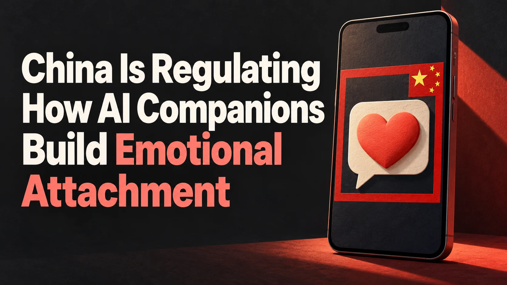 China Regulates AI Companions to Prevent Emotional Manipulation